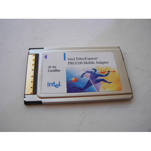 INTEL 10/100 Mobile Ethernet PC CARD 32Bit PCMCIA