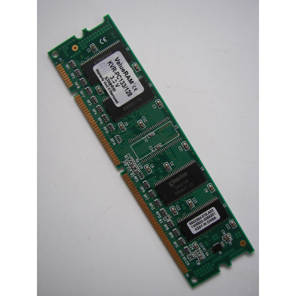 Dwell Pacific Antagelser, antagelser. Gætte Kingston Technology - 128MB PC133 SDRAM MEMORY VALUERAM KVR-PC133/128  Desktop Memory