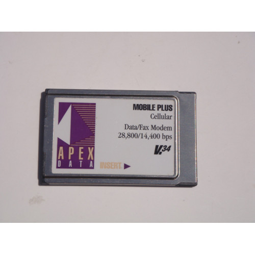 APEX Data Mobile Plus Cellular Data/Fax Modem v.34 011-20641