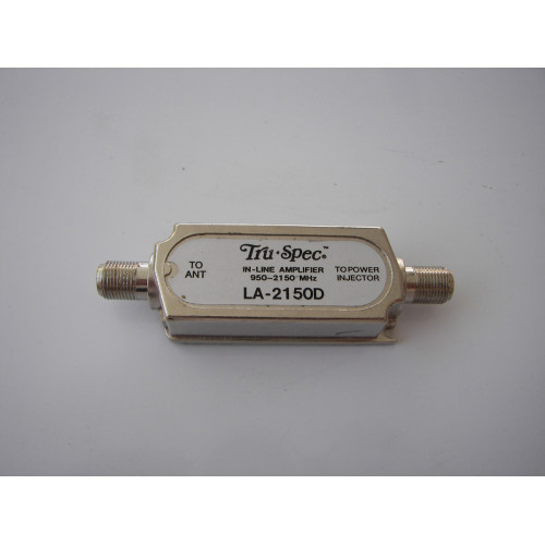 Cable Splitter Inline Amplifier 950-2150MHz Tru-Spec LA-2150D TV SAT CABLE