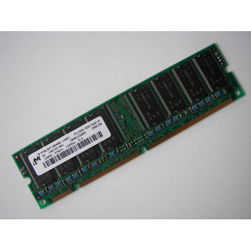 Micron 128MB PC133U-333-542-A  MT8LSDT1664AG-133E1 133MHz Desktop memory