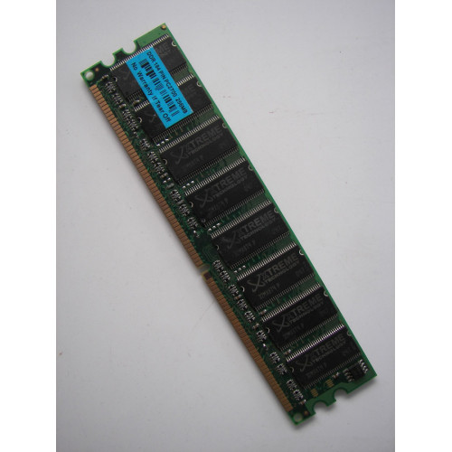XTREME 256MB DDR PC2700 184-Pin DIMM (333MHz Non-ECC CL2.5) DESKTOP MEMORY