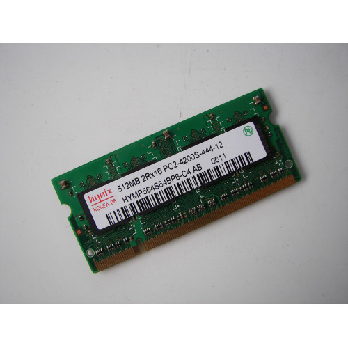 Hynix HYMP564S64BP6-C4-AB Hynix 512mb DDR2 533mhz PC2-4200 200-Pin Non-Pair Laptop Memory