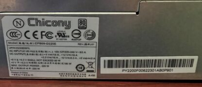 Chicony CPB09-D220E 220W Power Supply For Desktop Computers Tested Good - Image 2