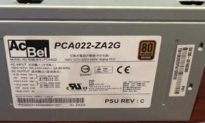 AcBel PCA022-ZA2G 24 Pin 300W ATX Power Supply For Desktop Computers Tested Good - Image 2