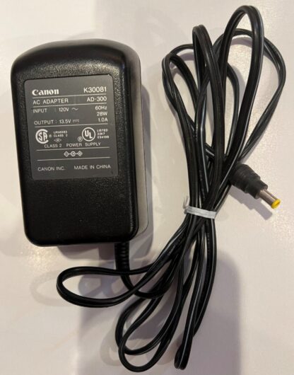 Canon K30081 Power Supply AC Adapter AD-300 Output 13.5V Input 120V 60Hz 28W