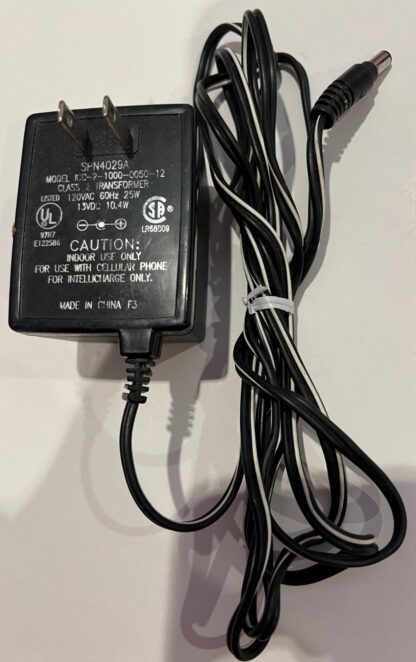SPN4029A Model ICC-2-1000-0050-12 AC/DC Power Supply Adapter 120V 60Hz 25W 13VDC