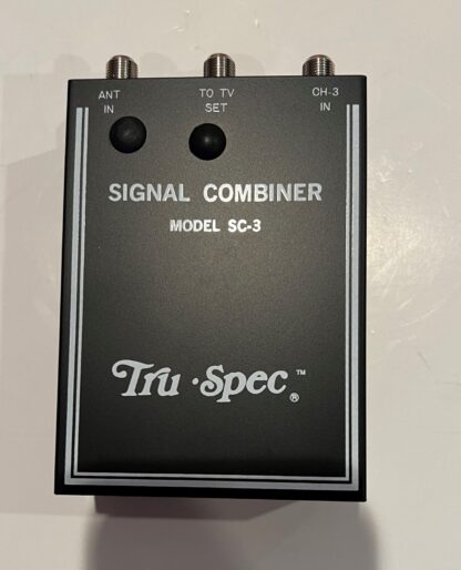 TRU-SPEC TV Signal Combiner Model SC-3  TV Antenna In, TV Set, Ch-3 BRAND NEW - Image 2