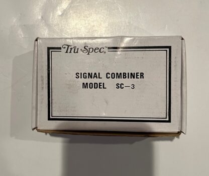 TRU-SPEC TV Signal Combiner Model SC-3  TV Antenna In, TV Set, Ch-3 BRAND NEW - Image 4