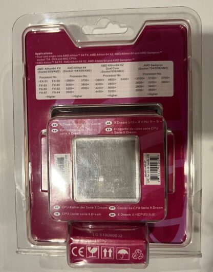 Cooler  Master  X Dream K641 CPU Cooler For Skt 754, 939 & AM2 AMD - Image 2