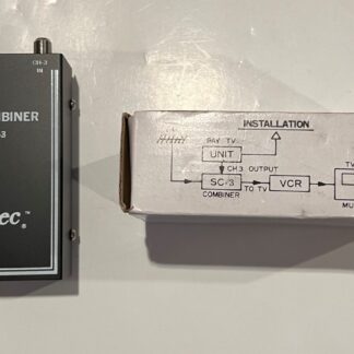 TRU-SPEC TV Signal Combiner Model SC-3  TV Antenna In, TV Set, Ch-3 BRAND NEW