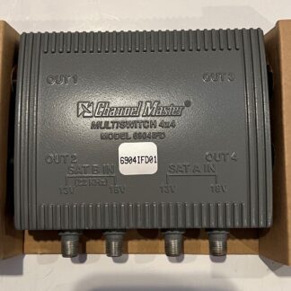 Channel Master Multi-Switch 4x4 Model 6904IFD New