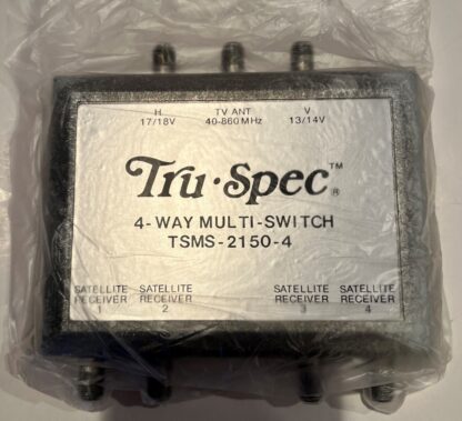 PICO Tru-Spec  TSMS-2150-4 Multi-Switch 4-Way With Installation Instructions NEW