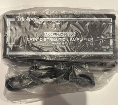 Tru-Spec Model CA-30/860 CA TV Distribution Amplifier 54-860 MHz 30 dB Gain NEW - Image 2