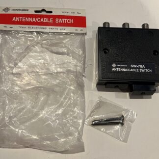 Centronics SW-78A  Antenna / Cable TV Switch Splitter