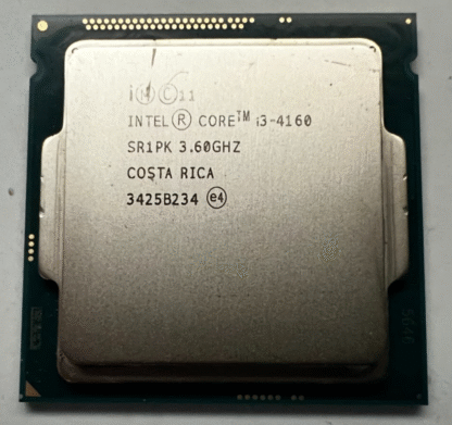 SR1PK Intel Core i3-4160 3.60Ghz Dual-Core LGA1150 Processor + 4-Pin HeatSink - Image 2