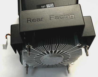 02K61C DELL Inspiron 3670 CPU Cooling Shroud  & Fan 4 PIN with Genuine Heatsink - Image 4