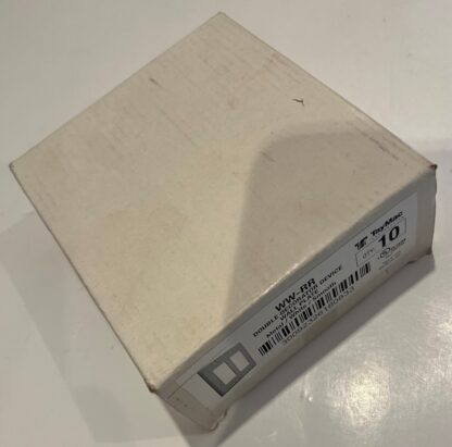 TayMac WW-RR Double Decorator Device Wall Plate 10 each Metal/White/Smooth - Image 6