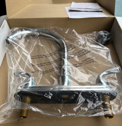 Seasons 419560 Anchor Point Two Handle Kitchen Faucet Polished Chrome - Image 3