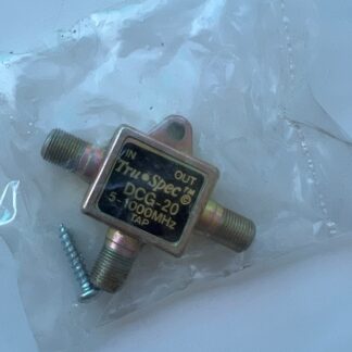LOT of 2 Tru-Spec DCG-20 Single Tap Splitter 5-1000MHz