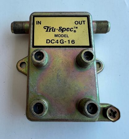 Tru-Spec DC4G-16 Multi-Tap 4 -Way Coaxial Splitter