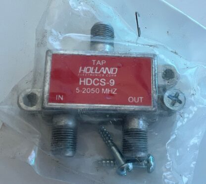 LOT OF 2 NEW Holland HDCS-9  5-2050MHz  Diecast Sat Cable TV  Splitter