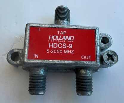 LOT OF 2 Holland HDCS-9  5-2050MHz  Diecast Sat Cable TV  Splitter