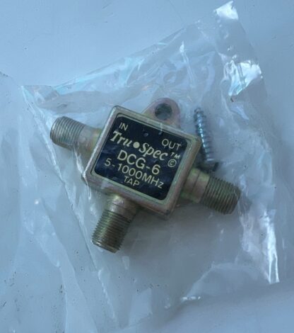 LOT of 2 Tru-Spec DCG-6 Single Tap Splitter 5-1000MHz