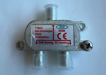 NAS2686 16dB 5-2400MHz  1-fach Diecast Sat Cable TV  Splitter