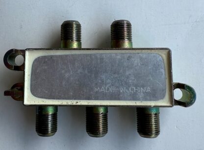 LOT OF 3  4-WAY Diecast Cable TV U/V/FM Coax Splitter Tru-Spec DSU-4 5-900MHz - Image 2