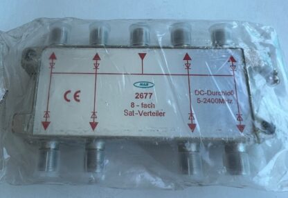 NAS 2677  8-Fach Sat-Verteiler Splitter 5-2400MHz
