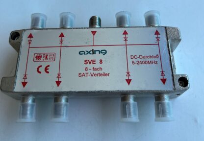 AXING SVE 8   8-Fach Sat-Verteiler Splitter 5-2400MHz