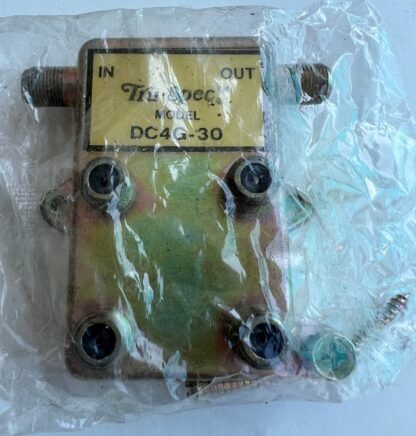 New Lot Of 2 - Tru-Spec DC4G-30 Multi-Tap 4 -Way Coaxial Splitter