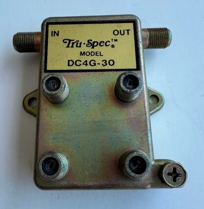 Lot Of 2 - Tru-Spec DC4G-30 Multi-Tap 4 -Way Coaxial Splitter