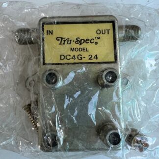 New Lot Of 2 - Tru-Spec DC4G-24 Multi-Tap 4 -Way Coaxial Splitter