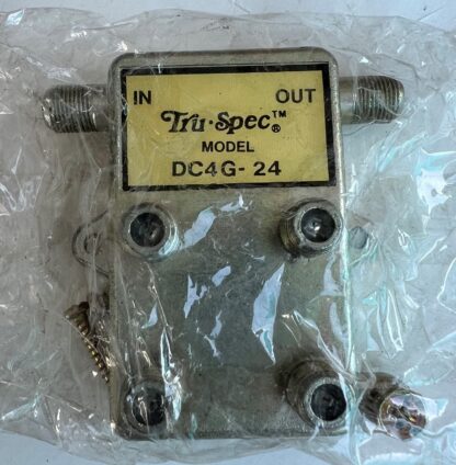 New Lot Of 2 - Tru-Spec DC4G-24 Multi-Tap 4 -Way Coaxial Splitter