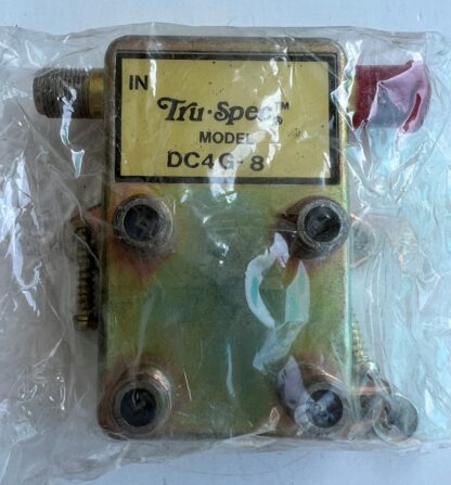 New Lot Of 2 - Tru-Spec DC4G-8 Multi-Tap 4 -Way Coaxial Splitter
