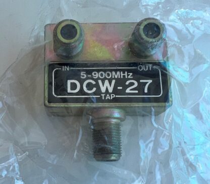 New Lot Of 2  DCW-27 5-900MHz Multi-Tap  Coaxial Splitter