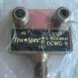 New Lot Of 2  Tru-Spec DCWG-9   5-1000MHz Multi-Tap  Coaxial Splitter