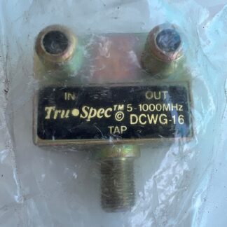 New Lot Of 2  Tru-Spec DCWG-16   5-1000MHz Multi-Tap  Coaxial Splitter