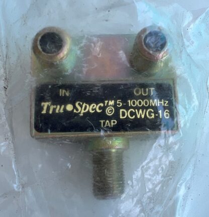 New Lot Of 2  Tru-Spec DCWG-16   5-1000MHz Multi-Tap  Coaxial Splitter