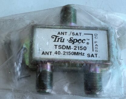 New Lot Of 2  Tru-Spec  TSDM-2150  40-2150MHz  Splitter