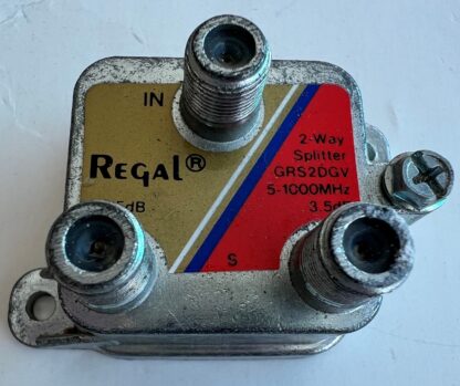 Lot Of 2  Regal  GRS2DGV  5-1000MHz  110dB  2-Way Splitter