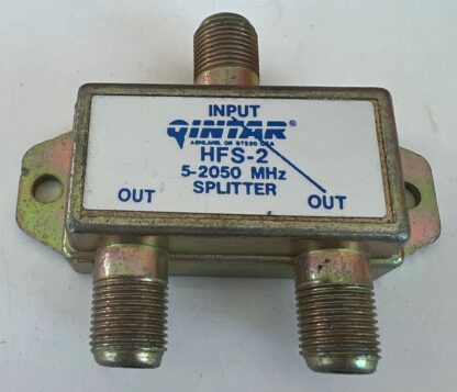 LOT OF 2  Qintar HFS-2  5–2050MHz 2-Way Splitter