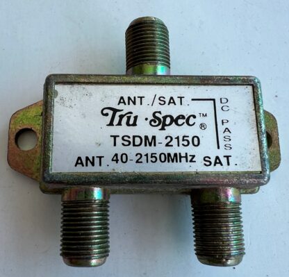 Lot Of 2    Tru-Spec  TSDM-2150   40-2150MHz  Splitter