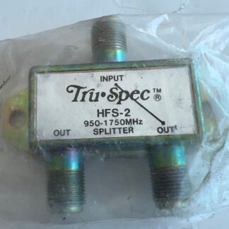 Lot Of 2 NEW  Tru-Spec  HFS-2   950-1750MHz  Splitter