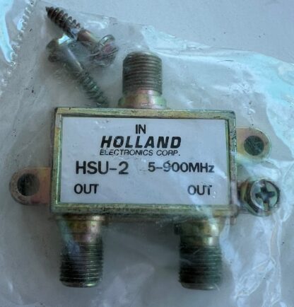 Lot Of 2   NEW  Holland  HSU-2   5-900MHz  Splitter