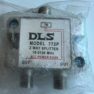 Lot Of 2   NEW  DLS-772P   10-2150MHz  All Power Pass 2 Way Splitter