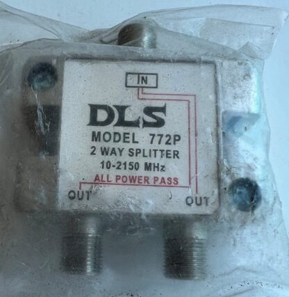 Lot Of 2   NEW  DLS-772P   10-2150MHz  All Power Pass 2 Way Splitter