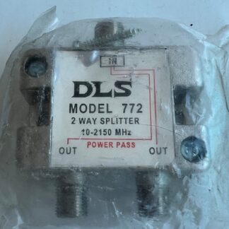 Lot Of 3   NEW  DLS-772   10-2150MHz  Power Pass 2 Way Splitter